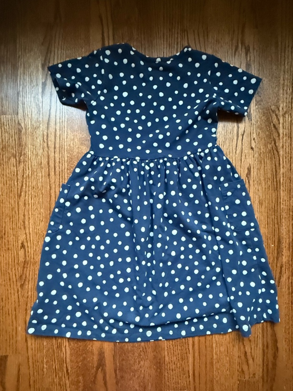 Quince Organic Cotton Fit and Flare Pocket Dress Sz 10 - Picture 2 of 7